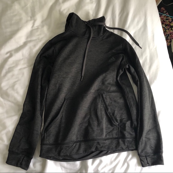 ADIDAS “Grey Climawarm” Hoodie - Picture 2 of 5